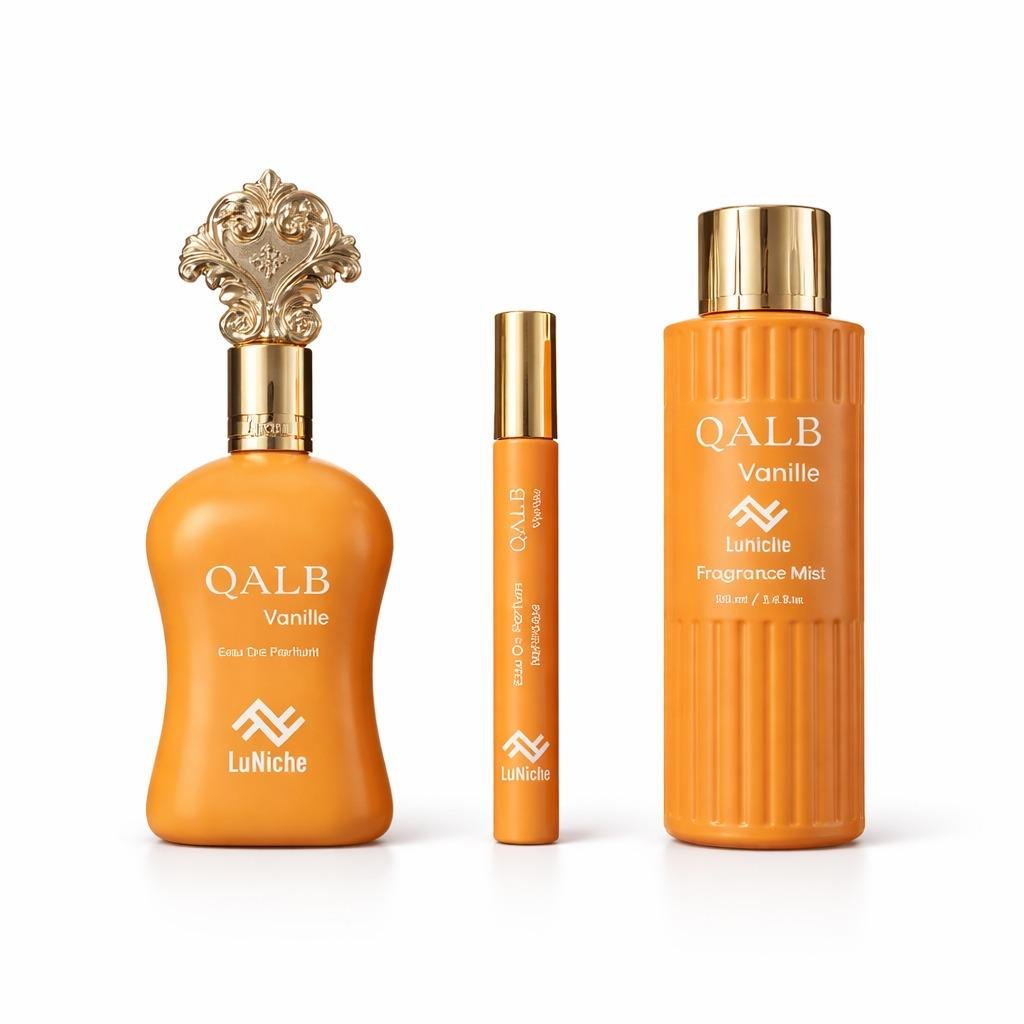 Qalb Vanille 3 piece Gift Set - Luniche