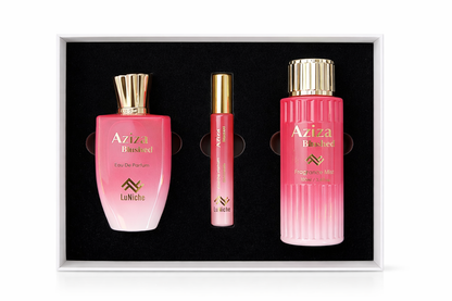 Aziza Blushed Set de Regalo de 3 Piezas