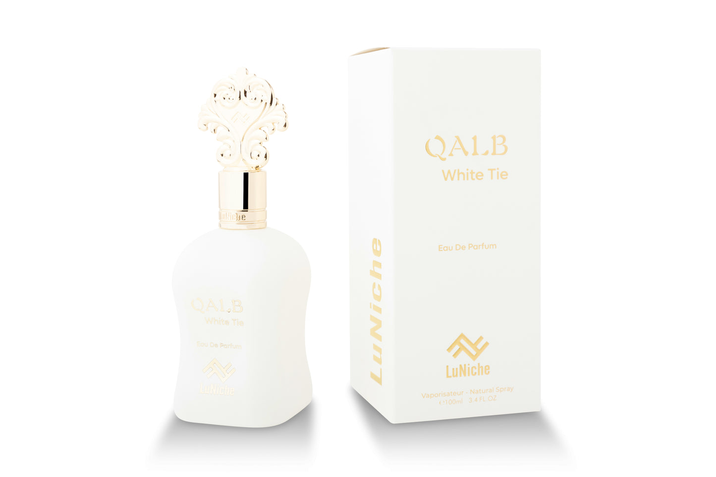 Qalb White Tie de LuNiche 3.4 EDP Sp Unisex 100ml